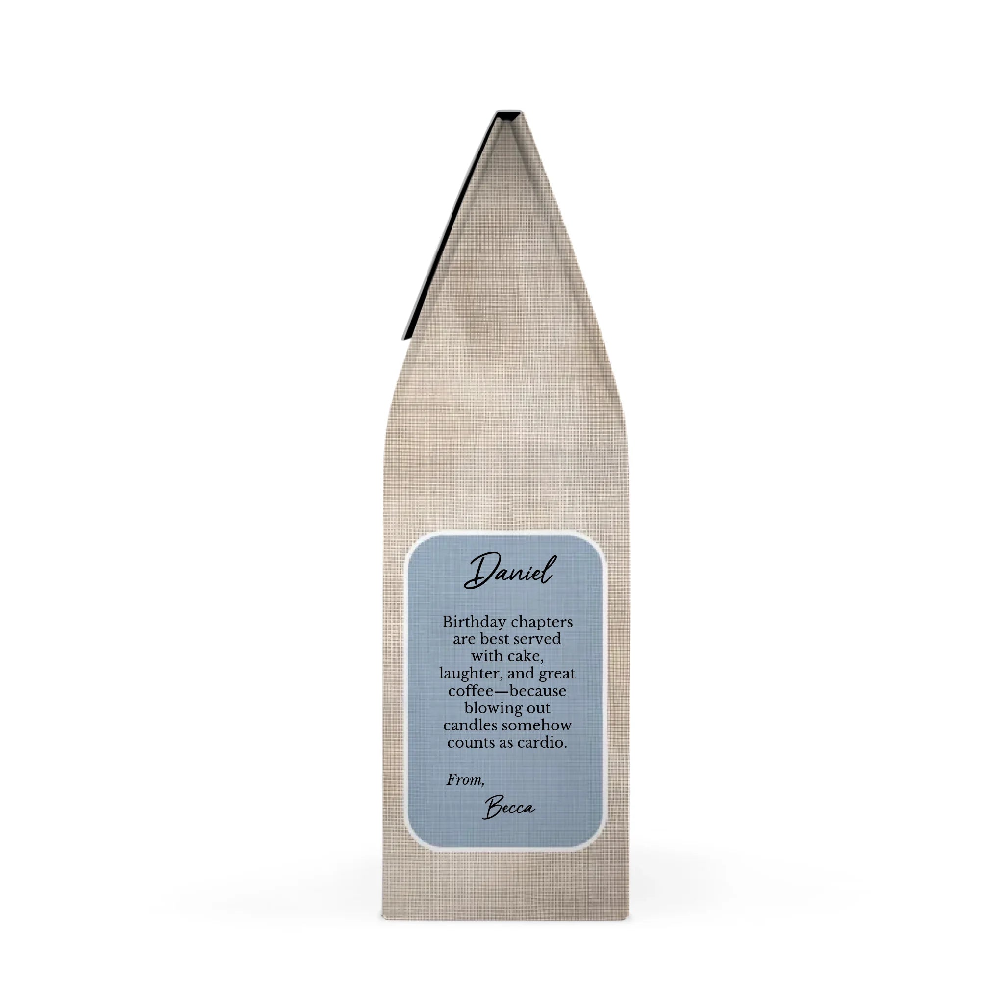Chapter Year Cup Brown Linen