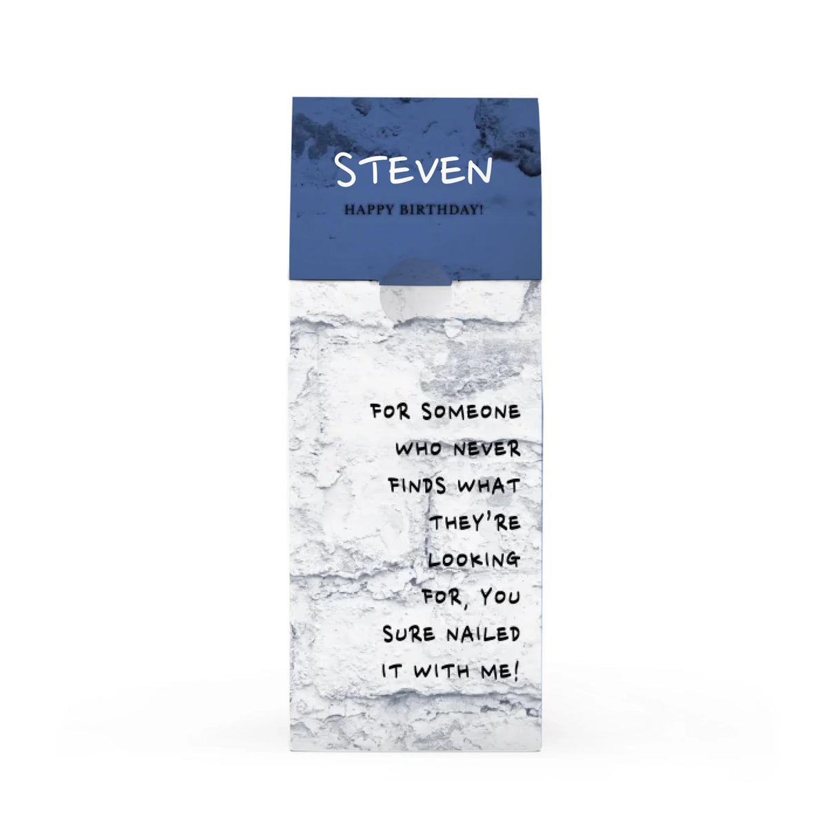 Nailed It With Me – Navy Stone