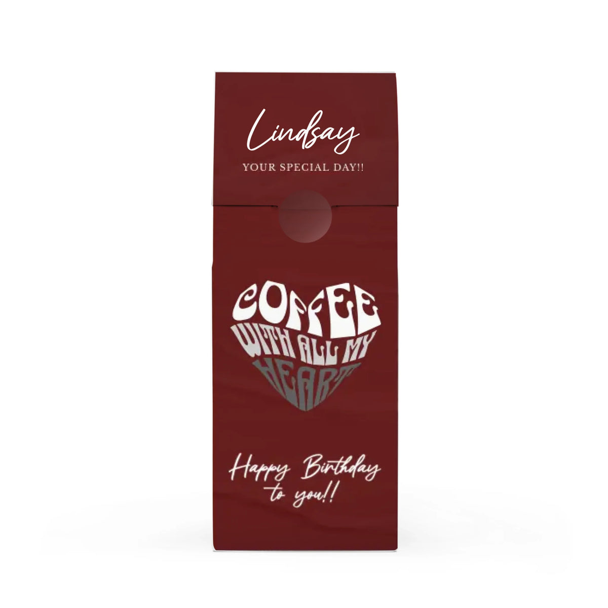 Coffee With All My Heart (Red)
