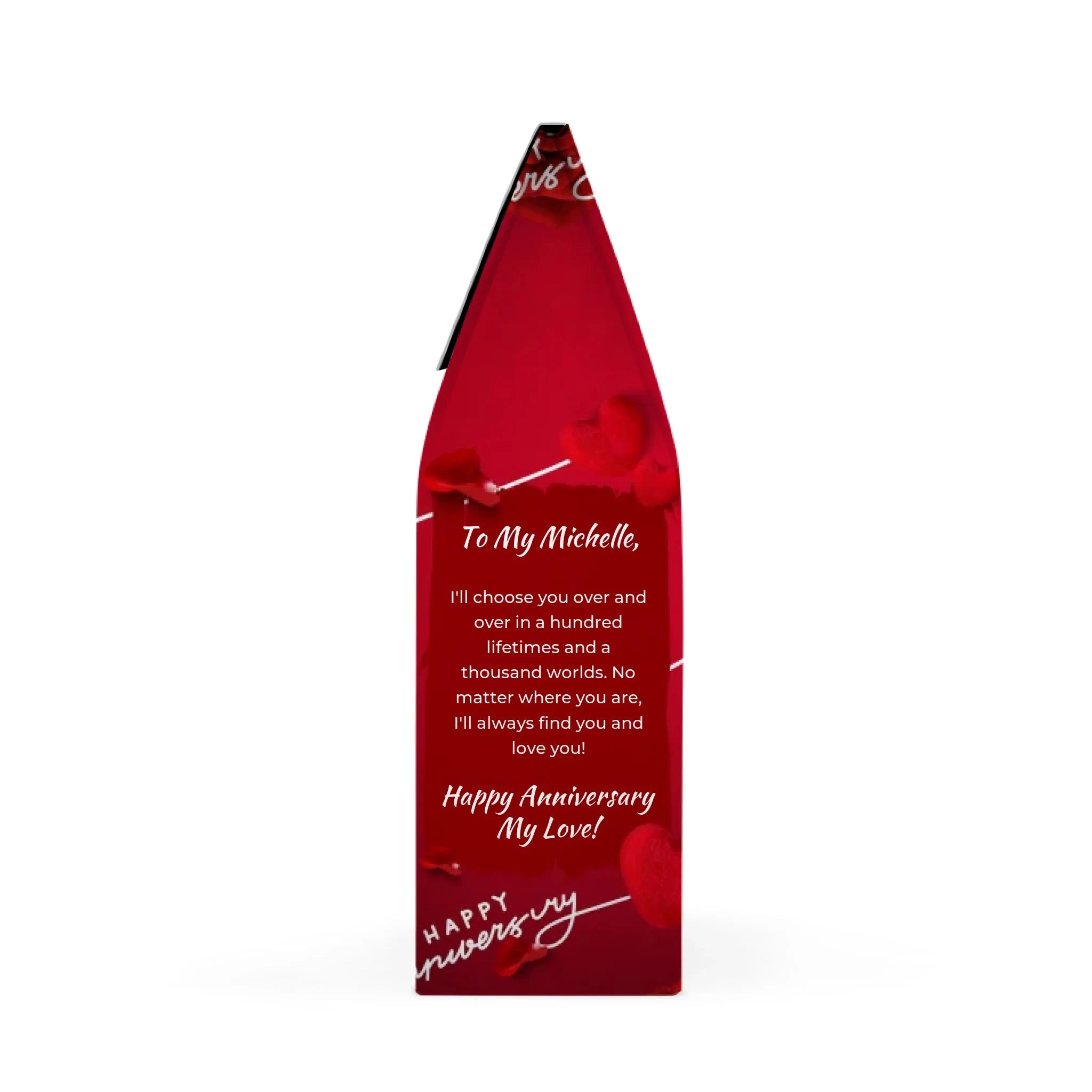 Silky Red Roses and Hearts Coffee 