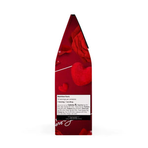 Silky Red Roses and Hearts Coffee 