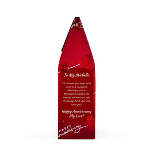 Silky Red Roses and Hearts Coffee 