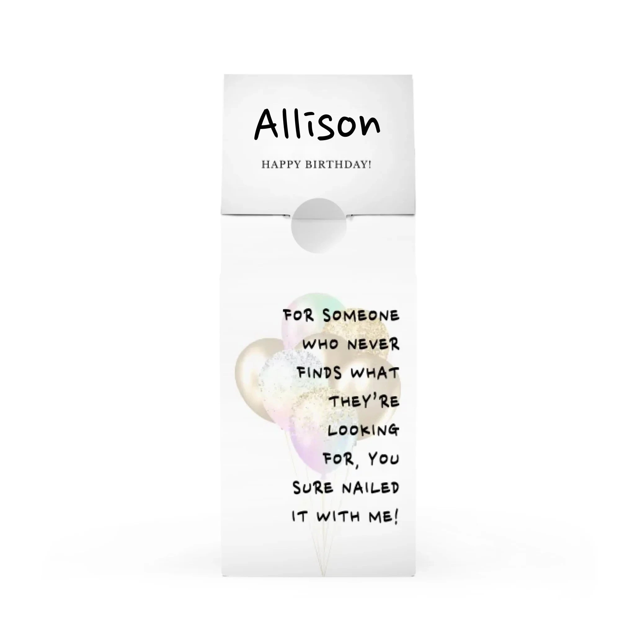Nailed It With Me – Balloons Coffee 