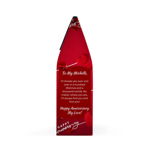 Silky Red Roses and Hearts Coffee 