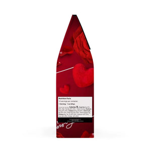 Silky Red Roses and Hearts Coffee 